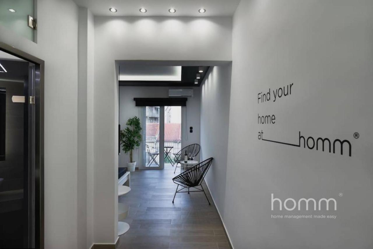34Sqm Minimal Homm Apartment With Acropolis View Atény Exteriér fotografie